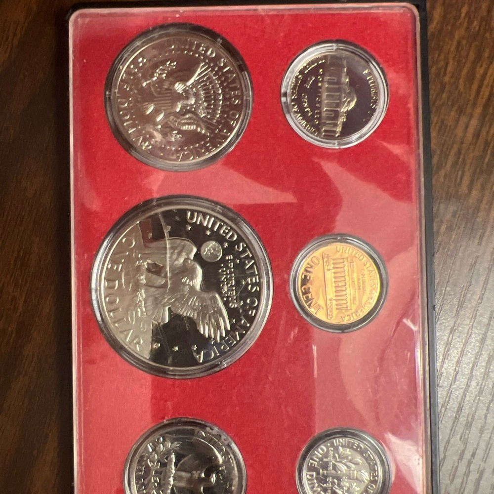 2 US Mint Commemorative Coin Collection Sets with Silver and Gold Pieces
